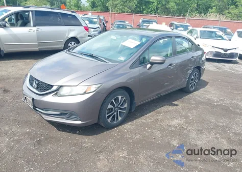 2015 Honda Civic Ex из США, поврежденный, VIN 19XFB2F8XFE254070